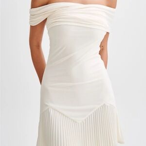 MESHKI SLINKY MINI DRESS